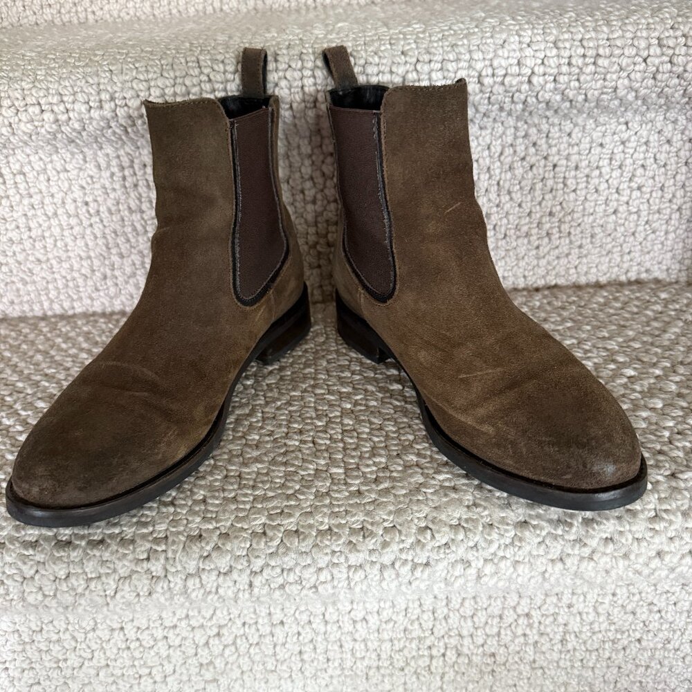 Thursday Boots - Duchess - brown suede - size 6.5